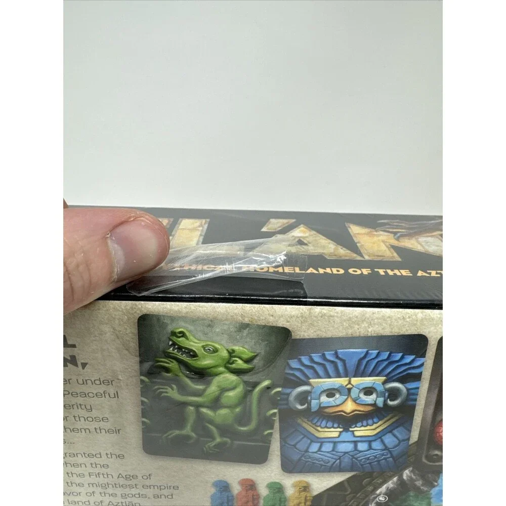 Aztlan Board Game Ancient Civilization Aztec Miniatures Ares Games New Read